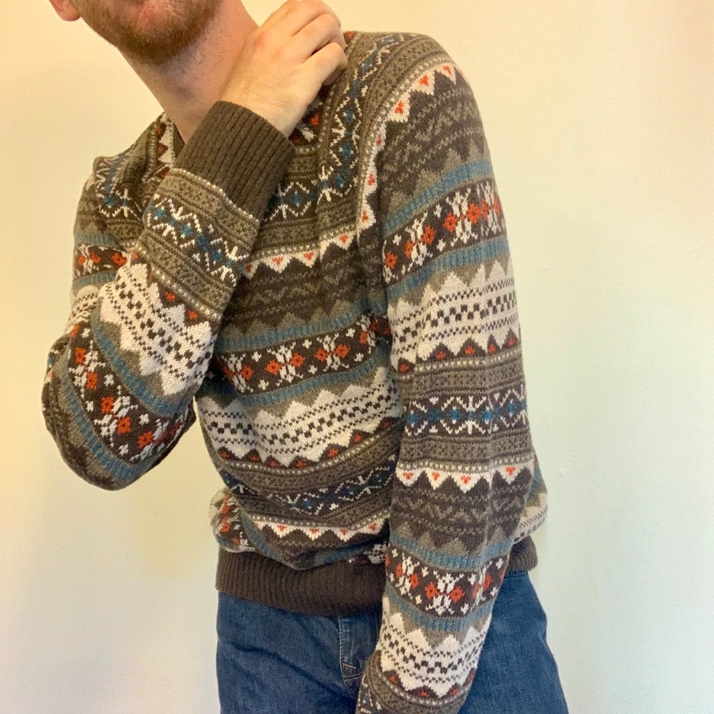 Multi-Color//Multi-Pattern Sweater